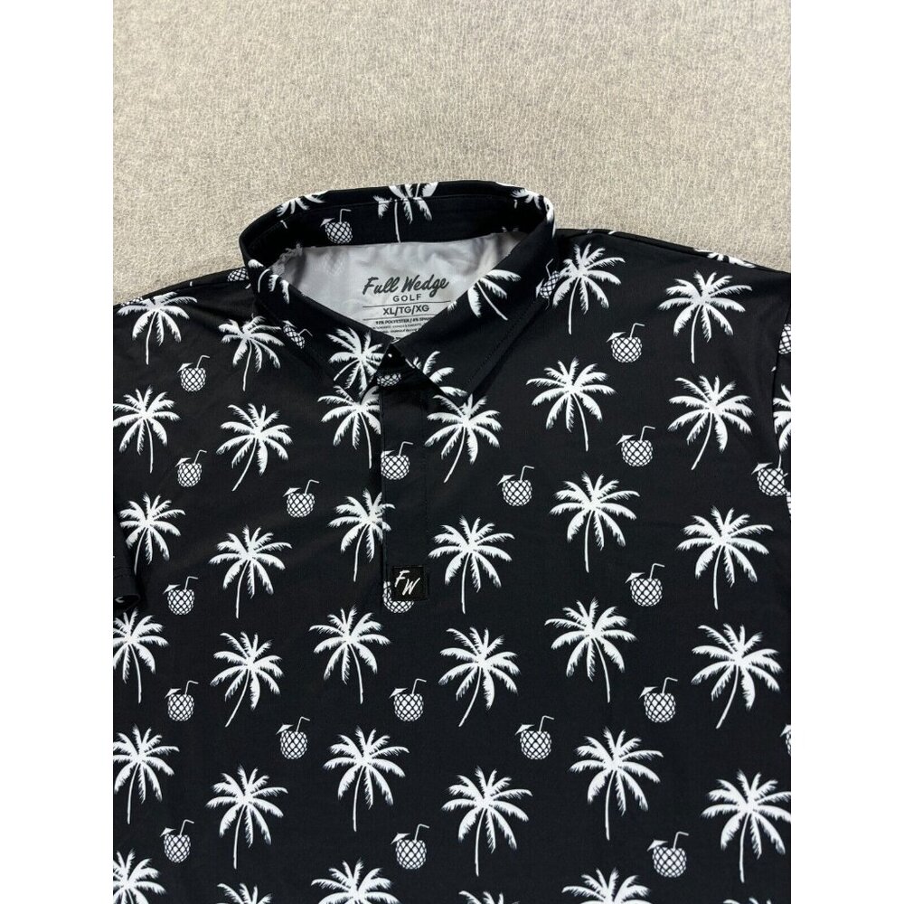 Full Wedge Pineapples Performance Short Sleeve Go… - image 2